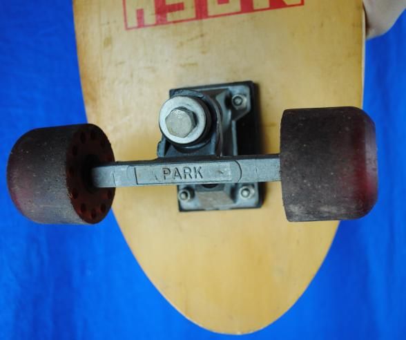 Vintage Nash Old School Skateboard Indian Tiki Face Tuf Top Park 