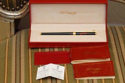 ST DUPONT COLUMBUS FOUNTAIN PEN, MINT LIMITED EDITION  