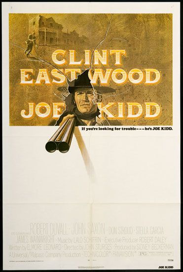 Joe Kidd 1972 Original Movie Poster   Clint Eastwood  