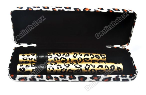 NEW 2 Magic Leopard Lashes Fiber Mascara Eye Black Long  