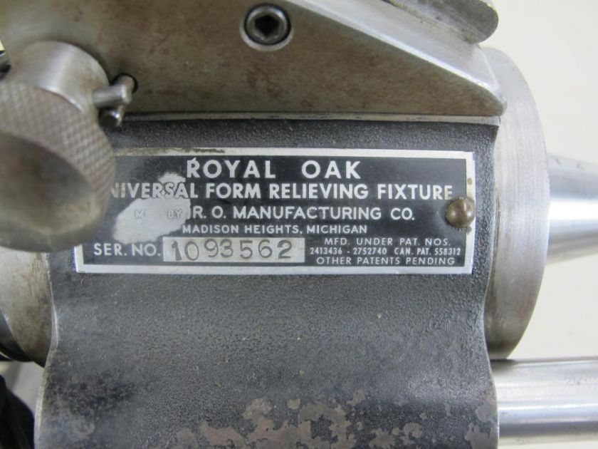 Royal Oak Motorized Form Relieving Fixture  