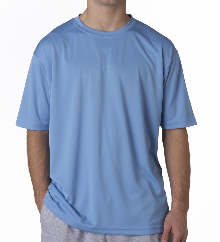 UltraClub Mens Cool N Dry Sport S/S T Shirt 8400  