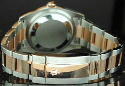   Rolex 116201 Rose Gold Datejust SCRAMBLED SERIAL 2011 PAPERS  