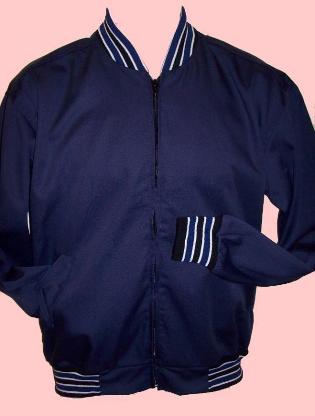 MODERN ACTION MONKEY JACKET NAVY SIZE MED SCOOTER MOD  