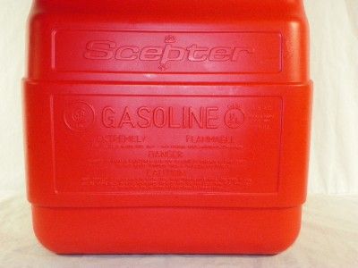 Moeller Scepter 6.6 Gallon Gas Tank Gauge Fuel Boat Marine Gasoline 