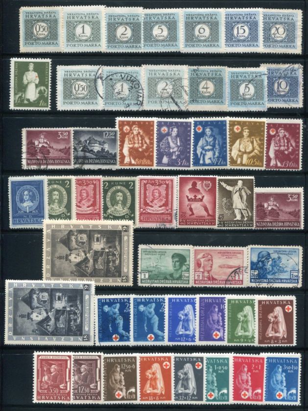 CROATIA NICE MINT & USED COLLECTION  