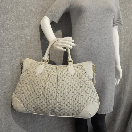 LOUIS VUITTON Mini Lin Croisette MARINA GM Bag Purse LV  