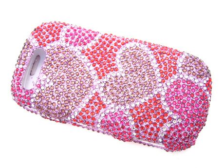   BLING CRYSTAL FACEPLATE CASE COVER SAMSUNG HIGHLIGHT T749  