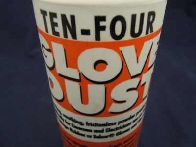 Salisbury Ten Four Glove Dust   6 oz. Bottle   NEW   