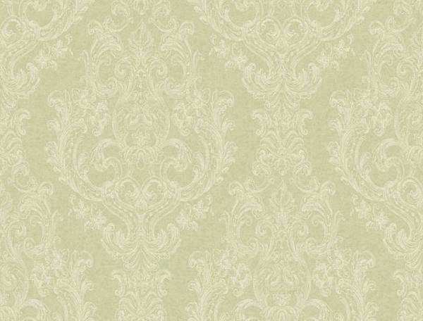 WALLPAPER SAMPLE Delicate Raised Print Damask  