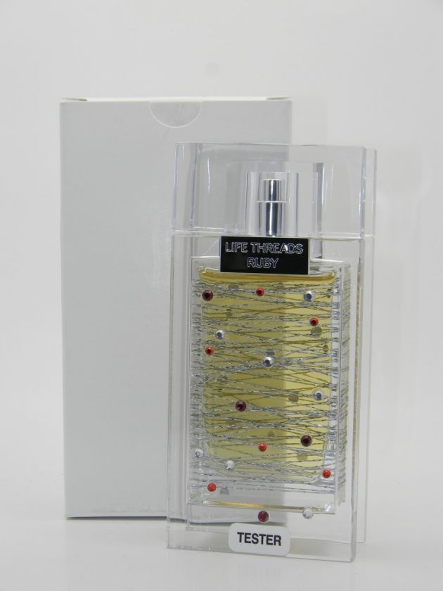 LIFE THREADS RUBY LA PRAIRIE 1.7 OZ 50ML NEW EDP TESTER  