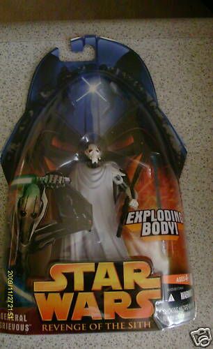 STAR WARS GENERAL GRIEVOUS EXPLODING BODY ROTS MOC  