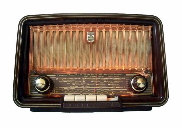 PHILIPS TUBERADIO (röhrenradio), PHILETTA BD263 U model from 1956 