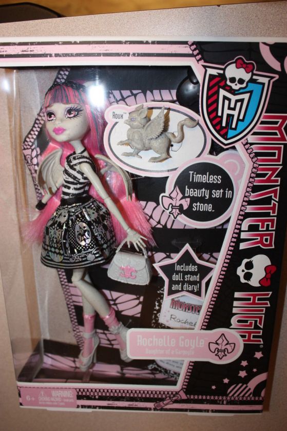 Monster High Rochelle Goyle NEW IN HAND and READY TO SHIP  