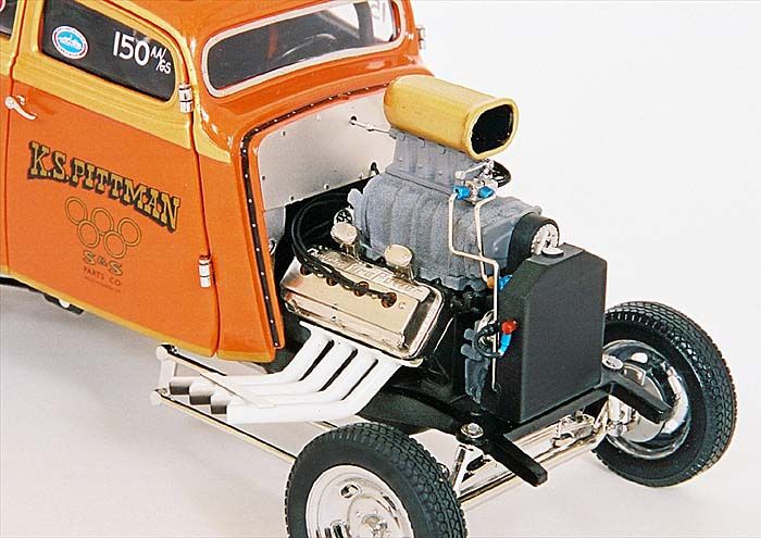 Precision Miniatures 118 1933 Willys Gasser K.S. Pittman   Ltd. Ed 