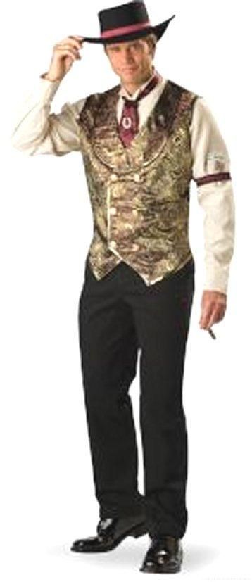 Costumes Old Time Chicago Poker Dealer Costume Set  