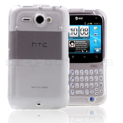 Crystal Hard Shell Case Cover For HTC Chacha G16 Status  