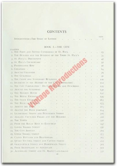 London, England {1909, 2 Volume Set} History Genealogy Biography 