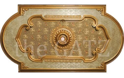 Rectangular French Style Ceiling Medallion  