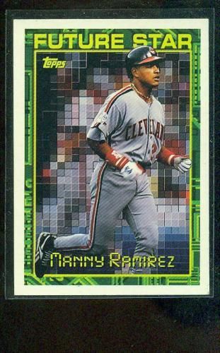 1994 TOPPS FUTURE STAR #216 MANNY RAMIREZ NRMINT/MINT  