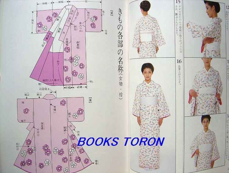 RareKimono Textbook/Japanese Kimono Fashion Book/215  