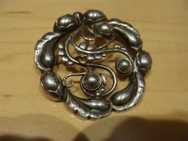 georg jensen brooch, pin  