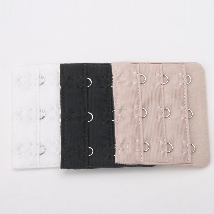 Pcs Bra Strap Extenders 3 HOOK White beige Black  