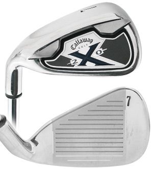 CALLAWAY X 20 IRONS 3 9 IRONS (7 PC) STEEL UNIFLEX LH  