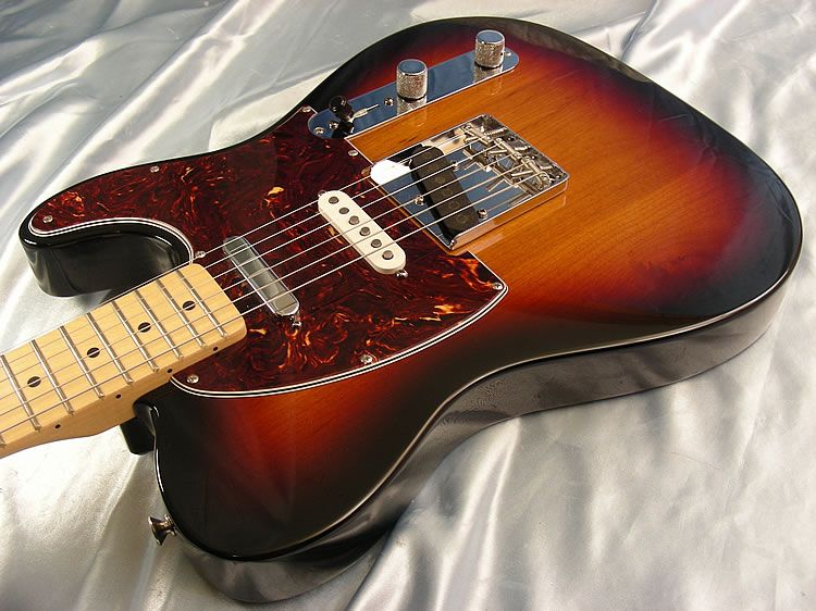 07 Fender Nashville Deluxe Telecaster 3 Pickup Tele Sunburst 