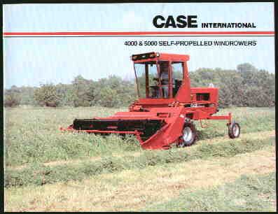 Case IH 4000 5000 Self Propelled Windrower Brochure  