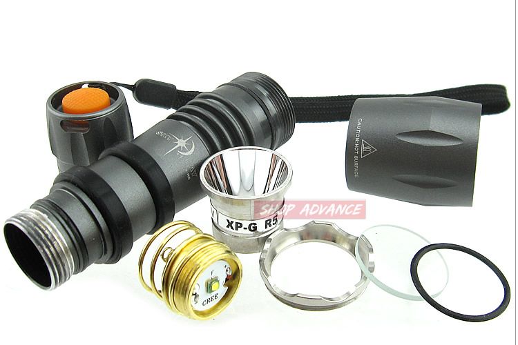 800 Lumens CREE XP G R5 LED Flashlight Torch 18650  