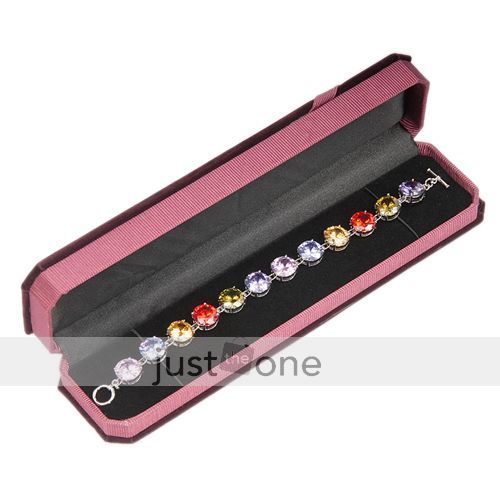   Necklace Bracelet Chain Gift Package Hard Box Case Casket  