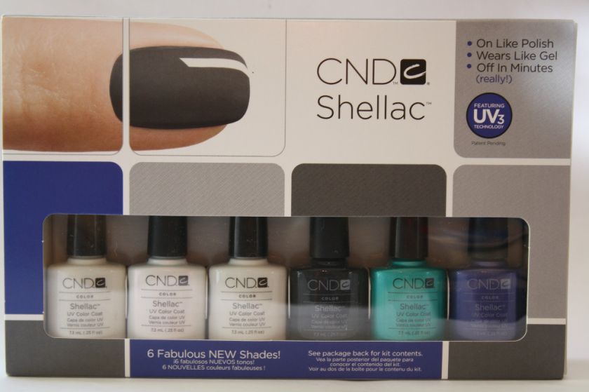CND Shellac UV GEL Polish Kit **NEW 2011 COLORS COLLECTION**  