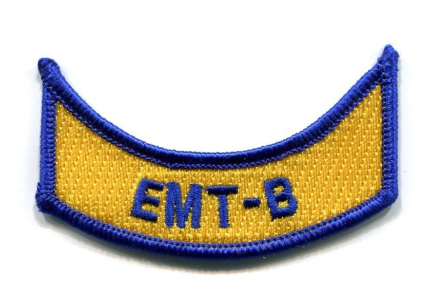 VIRGINIA   EMT   B   ROCKER   ARC   EMS   AMBULANCE   PATCH  