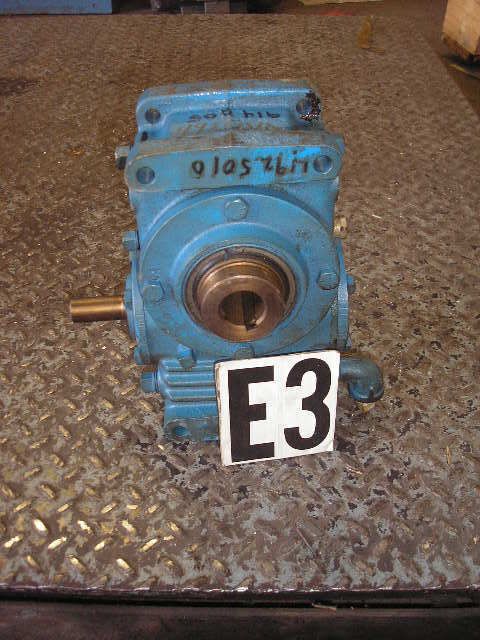 Worm Gear Speed Reducer Block .685 Input 1 Shaft  