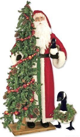 Costumes Traditional Father Christmas Costume Robe  