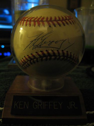 Authentic Ken Griffey Jr. Autographed Signed Baseball  