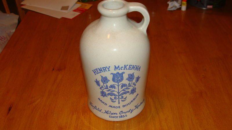 Henry McKenna Hand Made Bourbon Jug 10 Tall  