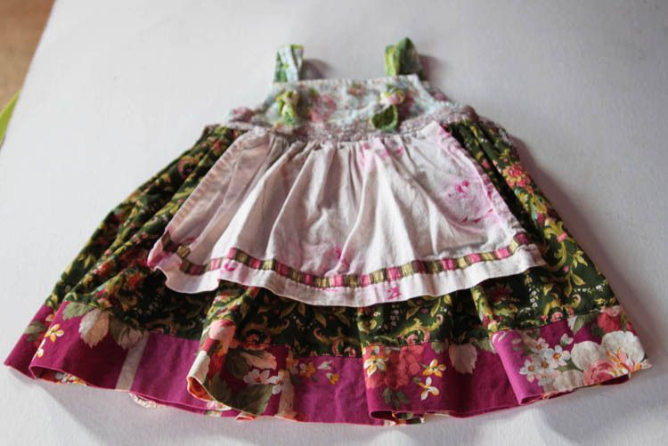 EUC Matilda Jane Platinum Victorian knot dress girls 2  