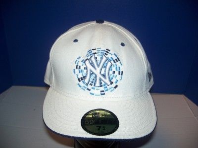 NEW ERA GENUINE 59FIFTY NY YANKEES CAP SZ 7 7/8 NEW  