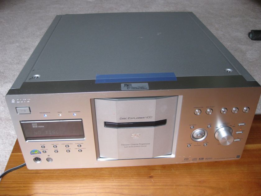 Sony DVP CX777ES DVD SACD 400 Disc Player Changer 027242691520  