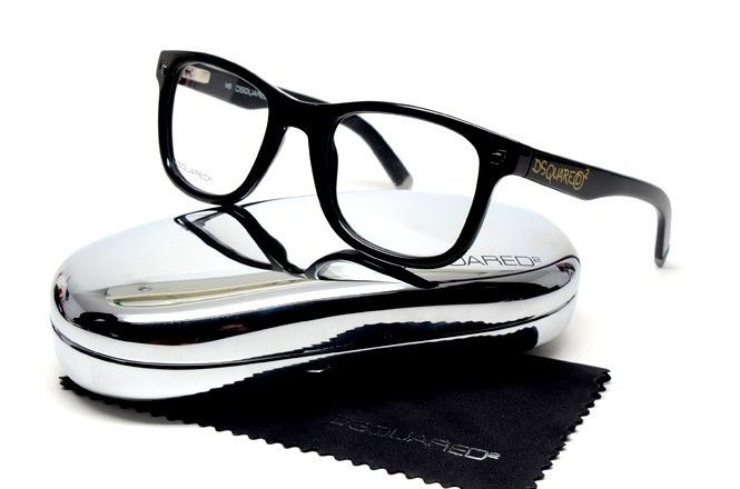 DSQUARED DQ 5005 001 S.49 RX GLASSES BLACK PLASTIC AUTH  