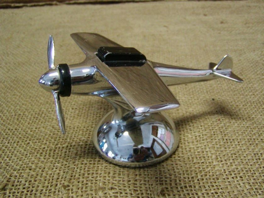 Vintage Airplane Mechanical Cigarette Lighter  Antique  