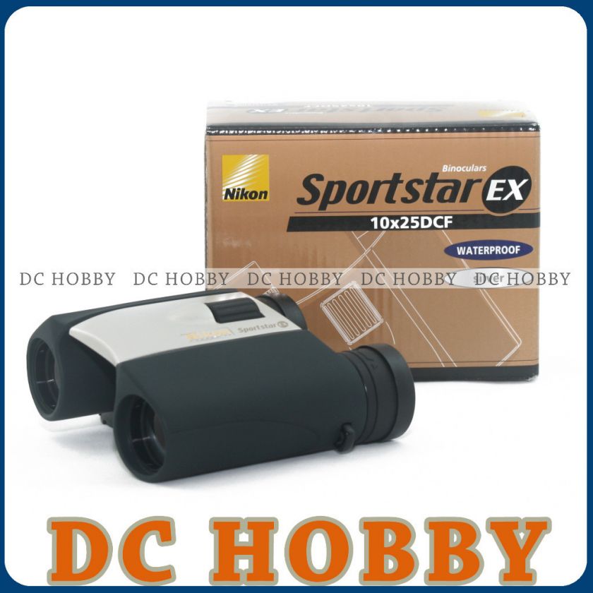 Nikon Sportstar EX 10x25 DCF compact binoculars 10 x 25 DCF  