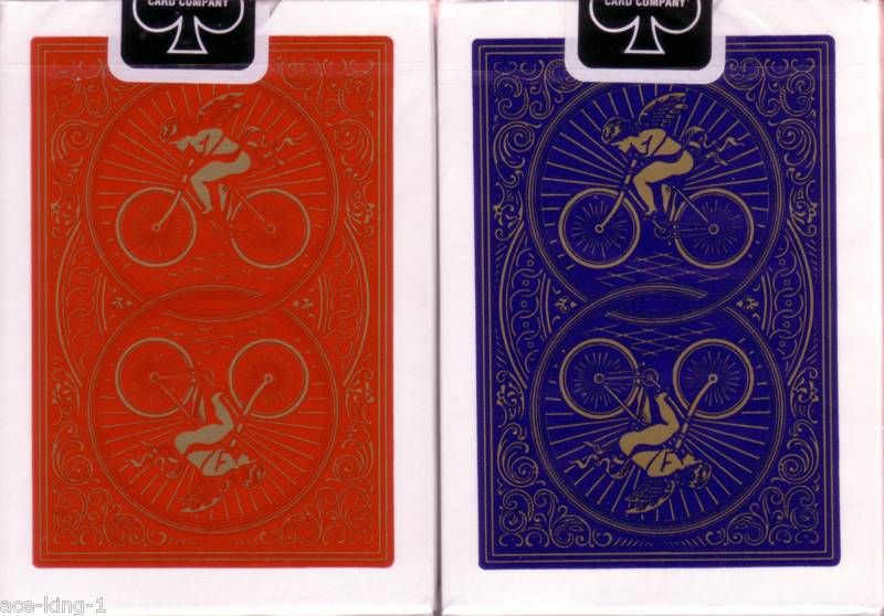 12 Decks Bicycle CUPID red blue gold Playing Cards  