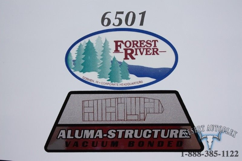 2012 FOREST RIVER V CROSS VIBE 6501 TRAVEL TRAILER BRAND NEW  