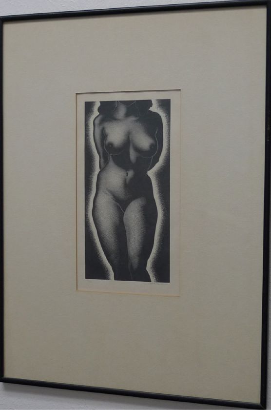 Paul Landacre Wood Engraving Print Anna Limited 33/60  