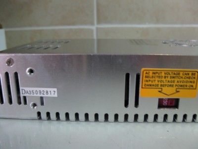 NEW* Mean Well S 350 12 5 DC Power Supply  