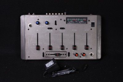   SSM 60 4 channel stereo mixer w/ac adapter DJ PA sound EUC  