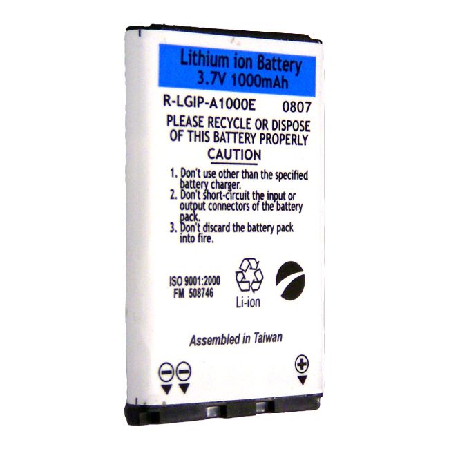 LG LGIPA1000E LGIP A1000E LG VX8100, LG VX8300 Battery  